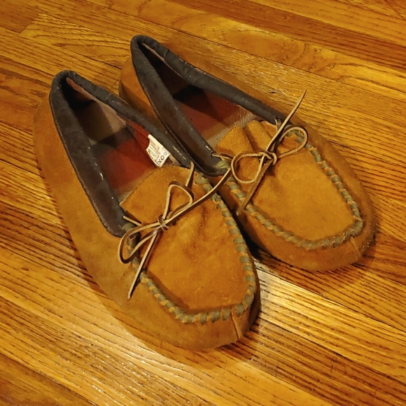 mens moccasin slippers target